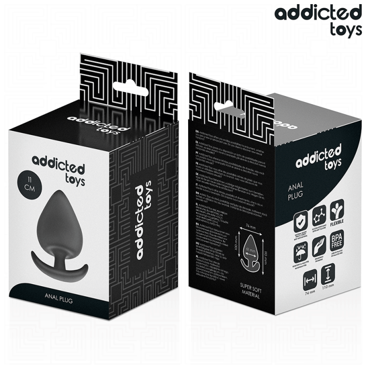 Analstecker Grösse XXL 11 cm von Addicted Toys | Fesselliebe.de