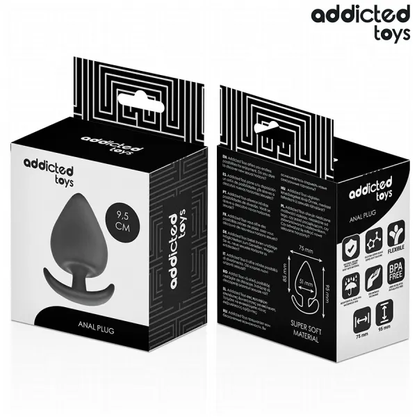 Analplug Grösse XL 9,5 cm von Addicted Toys | Fesselliebe.de