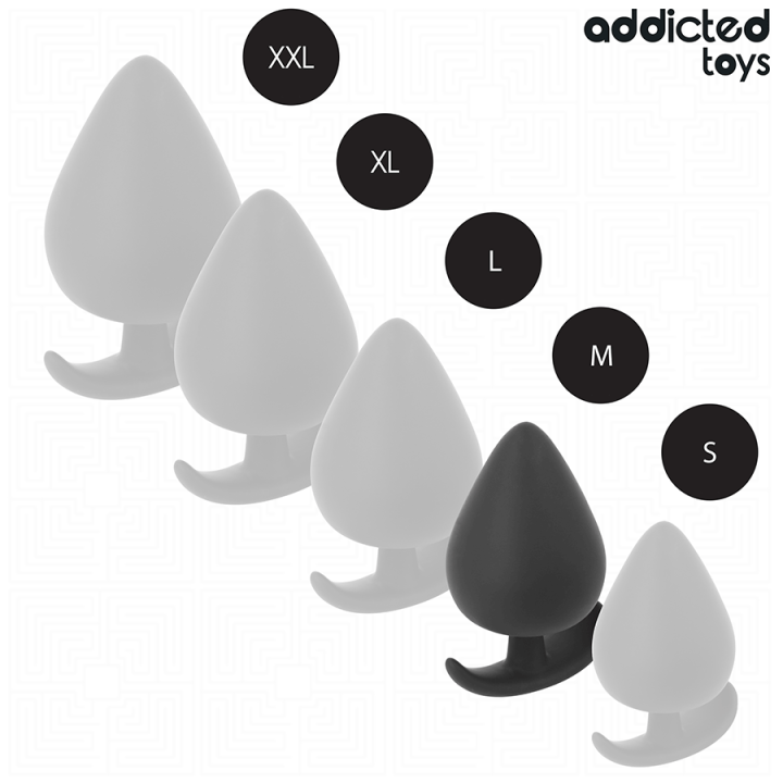Analstecker Grösse M 6,6 cm von Addicted Toys | Fesselliebe.de