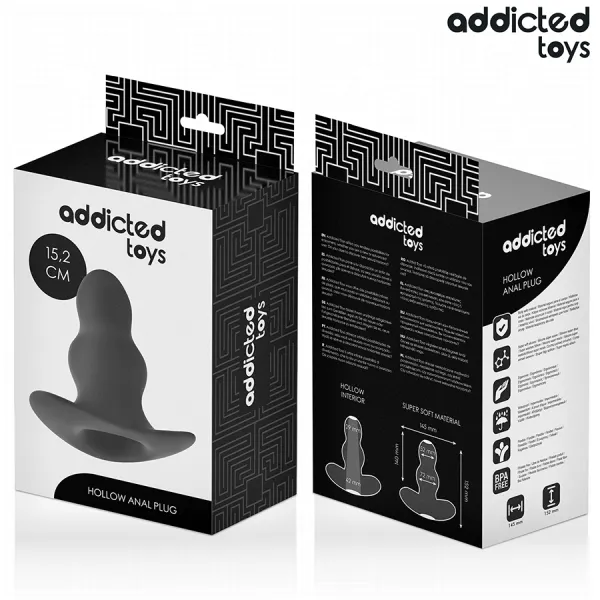 Hohl Anal Plug Grösse XXL 15,2 cm von Addicted Toys | Fesselliebe.de
