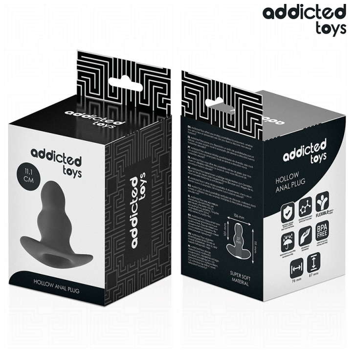 Hohl Anal Plug Grösse L 11,1 cm von Addicted Toys | Fesselliebe.de