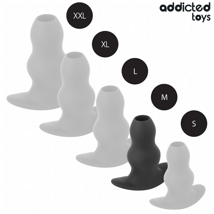 Hohl Anal Plug Grösse M 9,6 cm von Addicted Toys | Fesselliebe.de