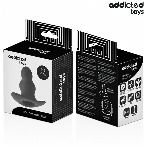 Hohl Anal Plug Grösse M 9,6 cm von Addicted Toys | Fesselliebe.de