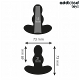 Hohl Analplug Grösse S 7,3 cm von Addicted Toys | Fesselliebe.de