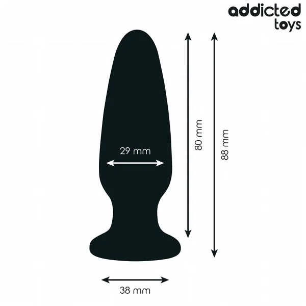 Anal Plug mit Juwel Grösse S 8,8 cm von Addicted Toys | Fesselliebe.de