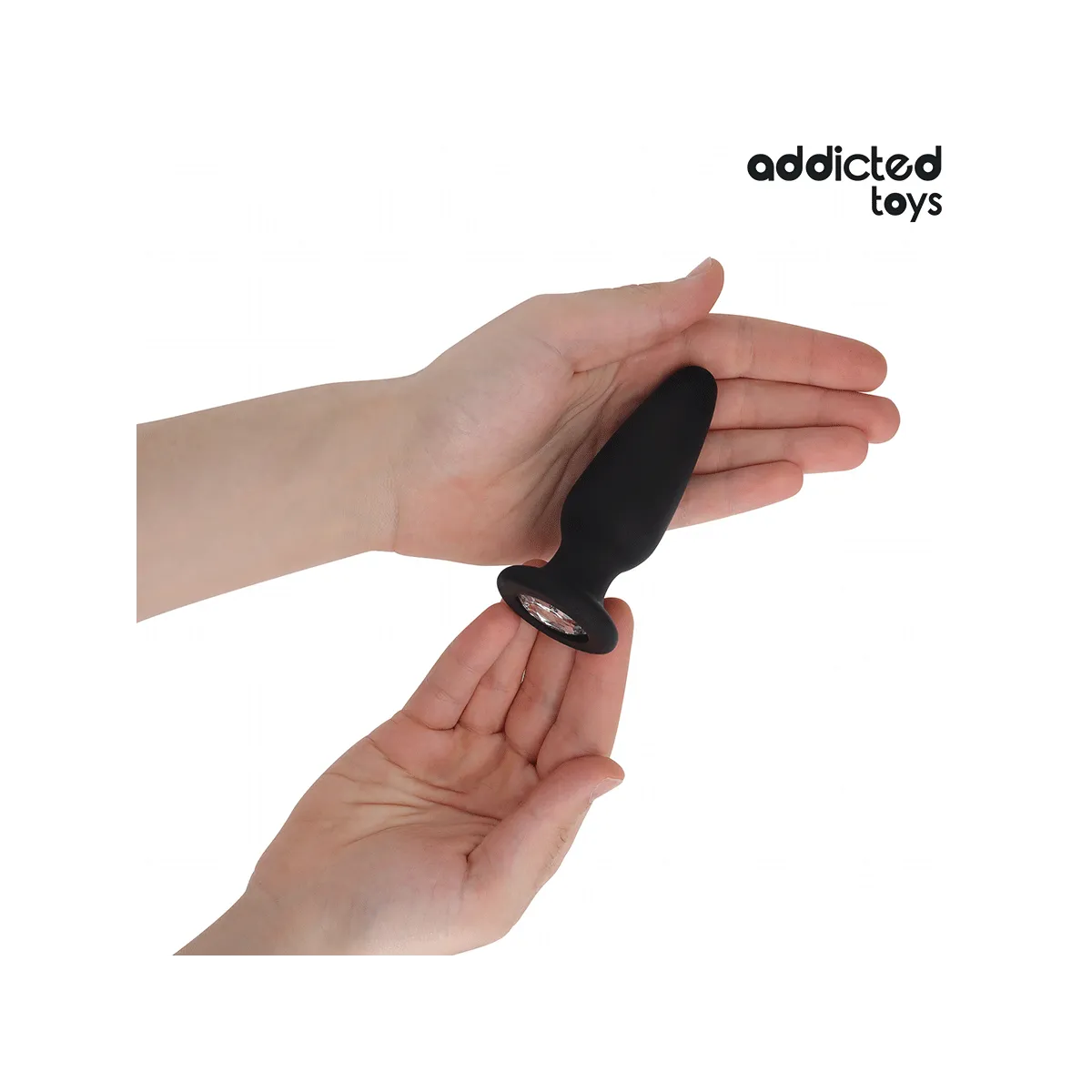 Anal Plug mit Juwel Grösse M 10,4 cm von Addicted Toys | Fesselliebe.de