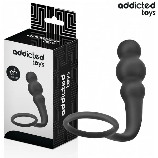 Analplug mit Ring Modell 1 von Addicted Toys | Fesselliebe.de
