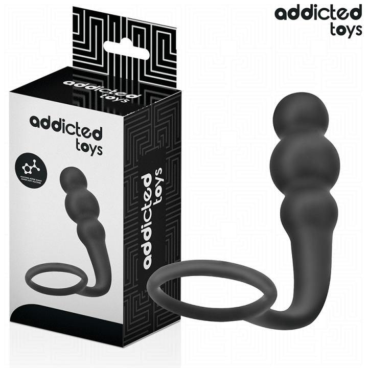 Analplug mit Ring Modell 1 von Addicted Toys | Fesselliebe.de