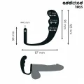 Analplug mit Ring Modell 4 von Addicted Toys