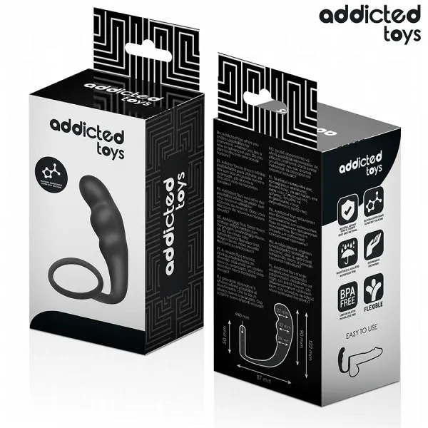 Analplug mit Ring Modell 4 von Addicted Toys | Fesselliebe.de