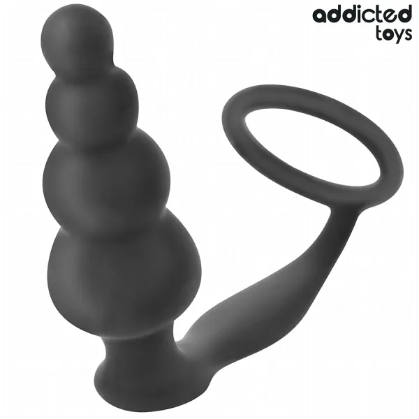 Analplug mit Ring Modell 5 von Addicted Toys | Fesselliebe.de