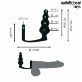 Analplug mit Ring Modell 5 von Addicted Toys | Fesselliebe.de