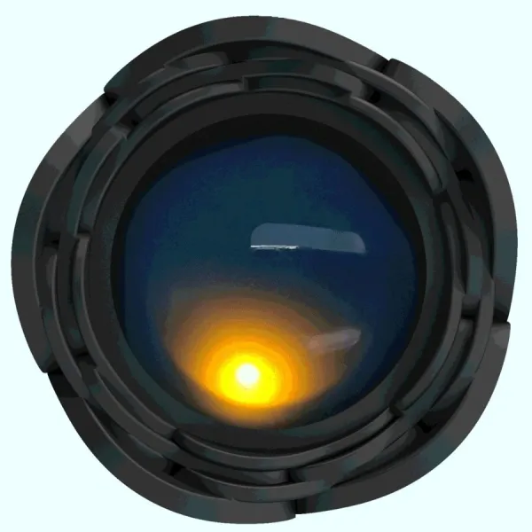 Tarion Anal Plug mit Led Licht Schwarz 12,5 cm von Pretty Love | Fesselliebe.de