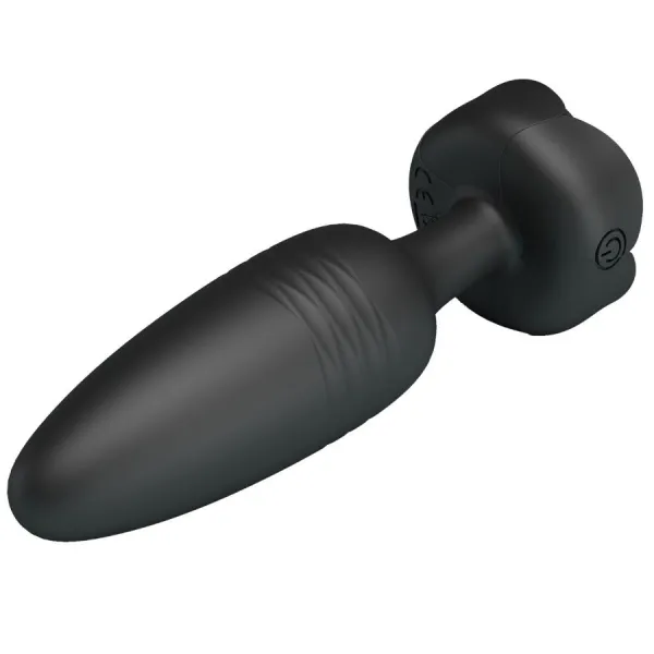 Tarion Anal Plug mit Led Licht Schwarz 12,5 cm von Pretty Love | Fesselliebe.de
