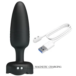 Tarion Anal Plug mit Led Licht Schwarz 12,5 cm von Pretty Love