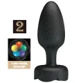 Varian Anal Plug mit Led-Licht Schwarz 10,8 cm von Pretty Love