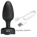 Varian Anal Plug mit Led-Licht Schwarz 10,8 cm von Pretty Love