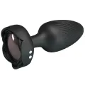 Osborn Anal Plug mit Led Licht Schwarz 9,8 cm von Pretty Love