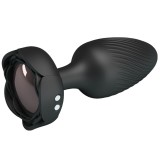 Osborn Anal Plug mit Led Licht Schwarz 9,8 cm von Pretty Love | Fesselliebe.de