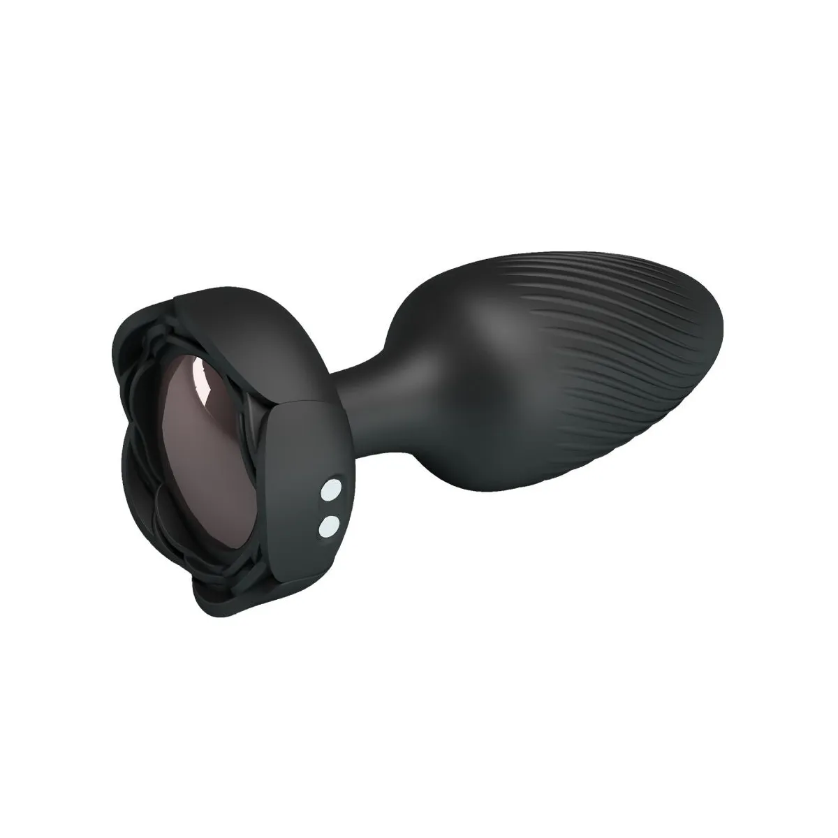 Osborn Anal Plug mit Led Licht Schwarz 9,8 cm von Pretty Love | Fesselliebe.de