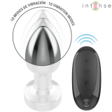 Anal Plug 10 Vibrationen Metall mit Fernbedienung S von Intense Anal Toys | Fesselliebe.de