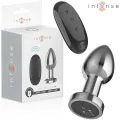Anal Plug 10 Vibrationen Metall mit Fernbedienung M von Intense Anal Toys