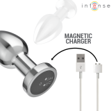Anal Plug 10 Vibrationen Metall mit Fernbedienung M von Intense Anal Toys | Fesselliebe.de