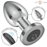 Anal Plug 10 Vibrationen Metall mit Fernbedienung L von Intense Anal Toys | Fesselliebe.de