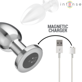 Anal Plug 10 Vibrationen Metall mit Fernbedienung L von Intense Anal Toys | Fesselliebe.de