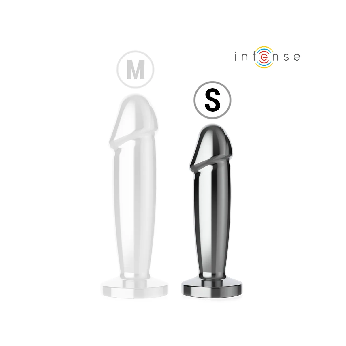 Anal Plug 10 Vibrationen Metalldildo mit Fernbedienung S von Intense Anal Toys | Fesselliebe.de