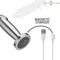 Anal Plug 10 Vibrationen Metalldildo mit Fernbedienung S von Intense Anal Toys