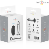 Anal Plug 10 Vibrationen Metalldildo mit Fernbedienung S von Intense Anal Toys | Fesselliebe.de