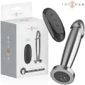 Anal Plug 10 Vibrationen Metalldildo mit Fernbedienung M von Intense Anal Toys
