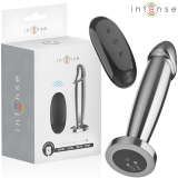 Anal Plug 10 Vibrationen Metalldildo mit Fernbedienung M von Intense Anal Toys | Fesselliebe.de