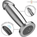 Anal Plug 10 Vibrationen Metalldildo mit Fernbedienung M von Intense Anal Toys
