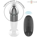 Anal Plug 10 Vibrationen Metalldildo mit Fernbedienung M von Intense Anal Toys