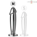 Anal Plug 10 Vibrationen Metalldildo mit Fernbedienung M von Intense Anal Toys