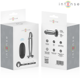 Anal Plug 10 Vibrationen Metalldildo mit Fernbedienung M von Intense Anal Toys | Fesselliebe.de
