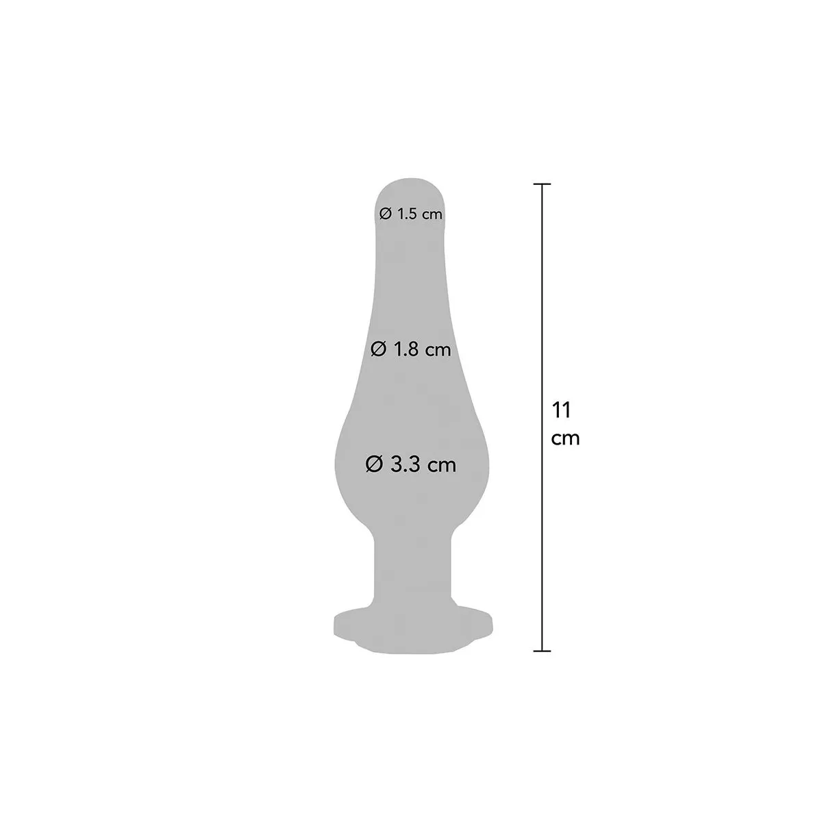 Anal Play Twilight Bum Bijou Mittlerer Analplug von Toyjoy | Fesselliebe.de