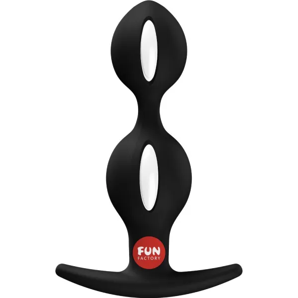 B-Balls Duo Analplug Schwarz von Fun Factory | Fesselliebe.de