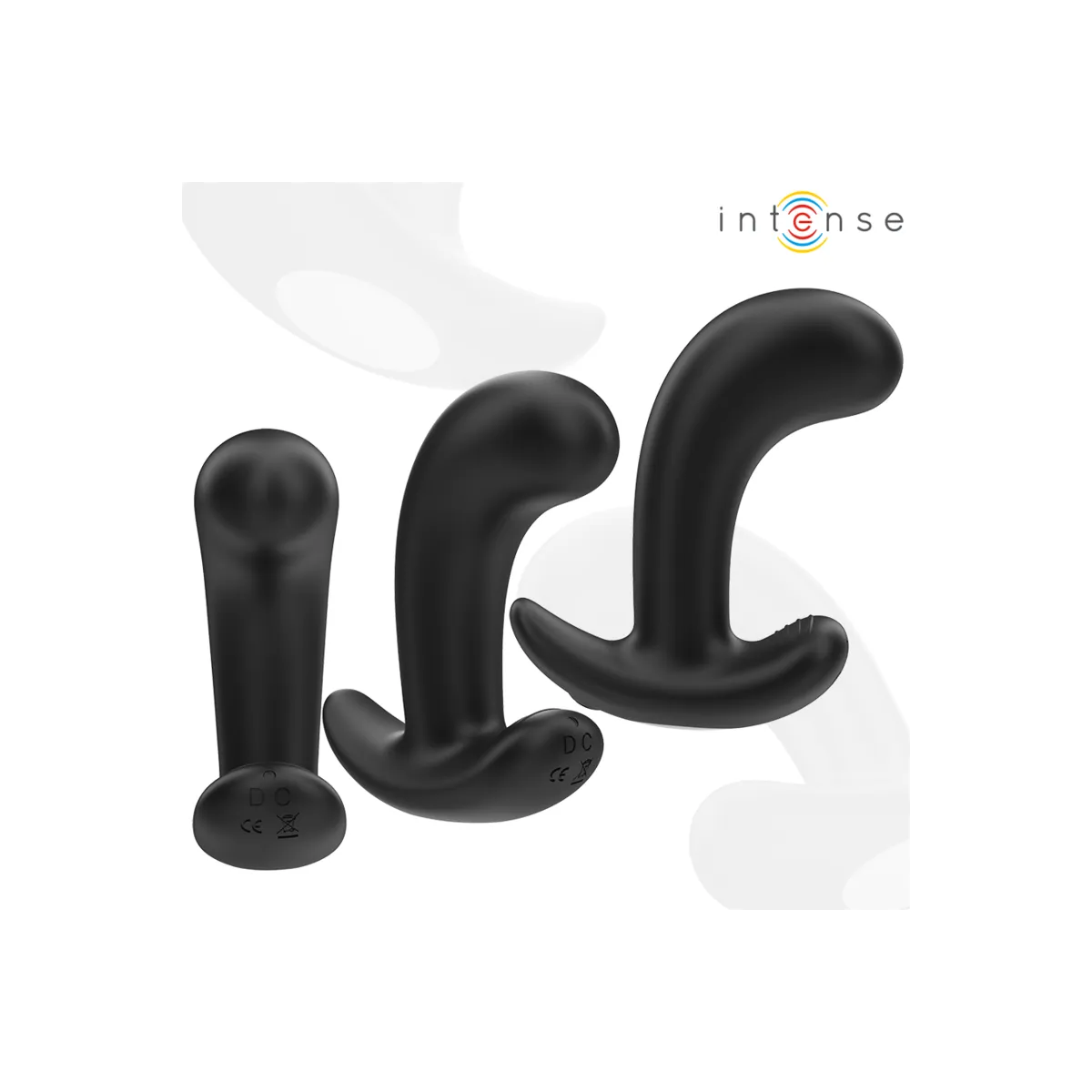 Chandler Anal Plug 10 Vibrationen Schwarz mit Fernbedienung von Intense Anal Toys | Fesselliebe.de