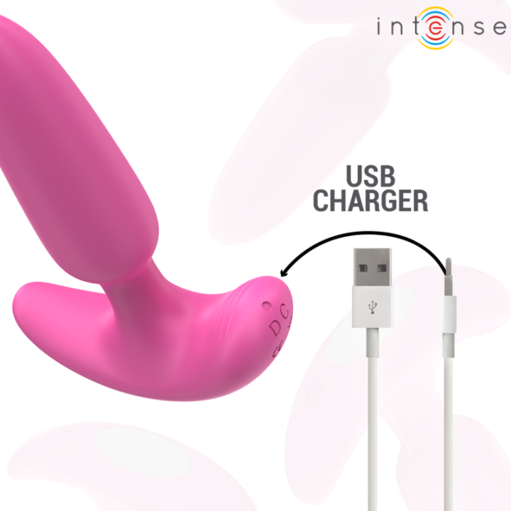 Ross Anal Plug 10 Vibrationen Rosa mit Fernbedienung von Intense Anal Toys | Fesselliebe.de