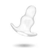 Medium Anal Dilator 9,5 cm - Transparent von Addicted Toys | Fesselliebe.de