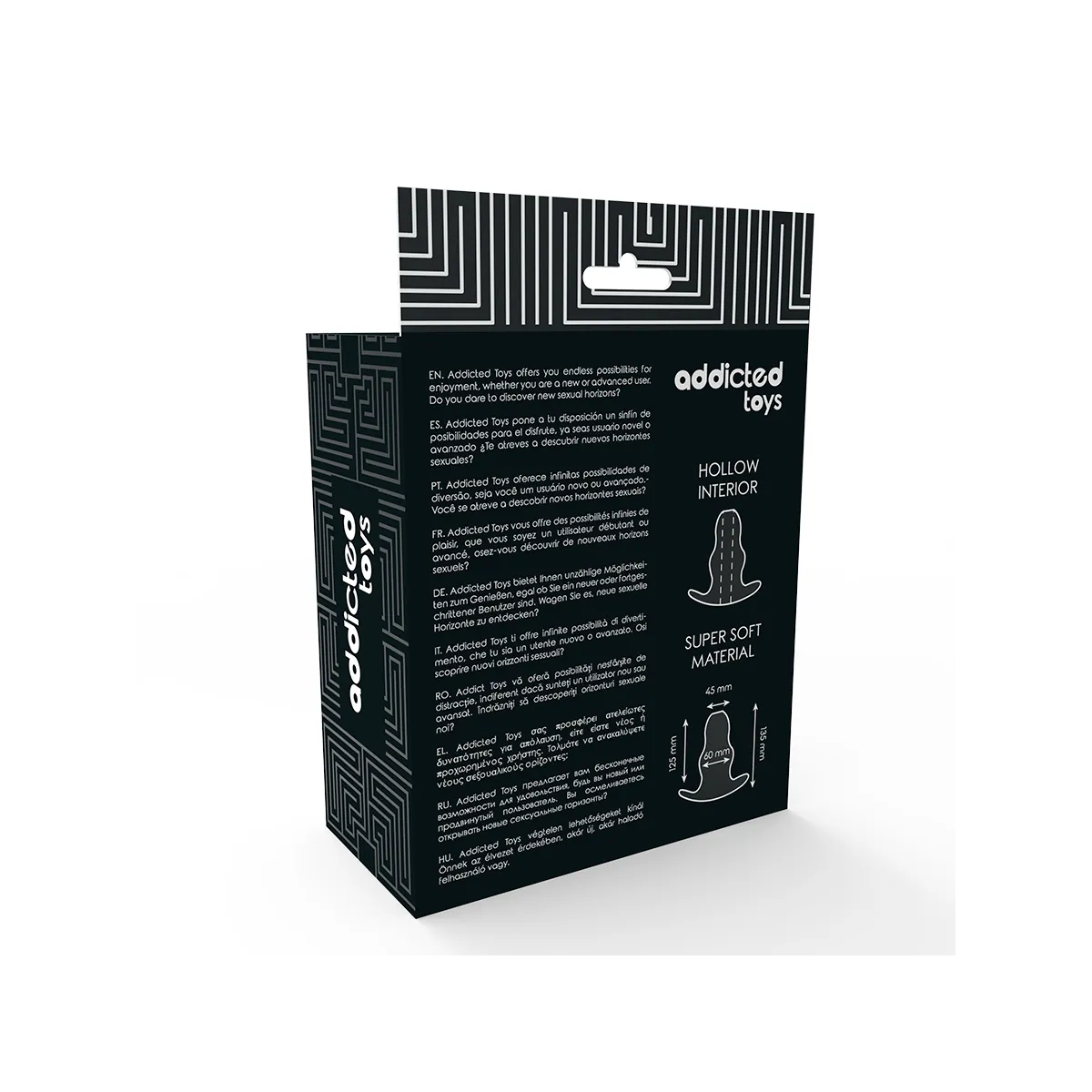 13 cm Grosser Anal-Dilator - Transparent von Addicted Toys | Fesselliebe.de