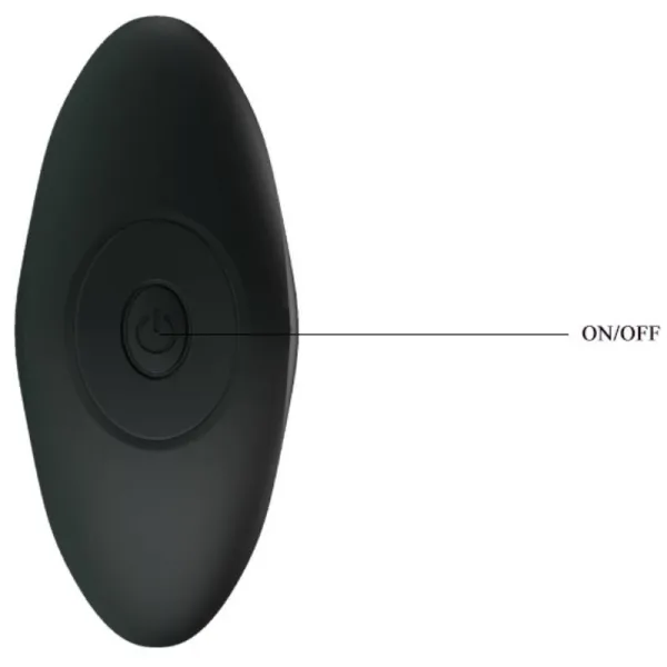 Schwarzer Analvibrator von Pretty Love | Fesselliebe.de