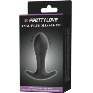 Schwarzer Analvibrator von Pretty Love
