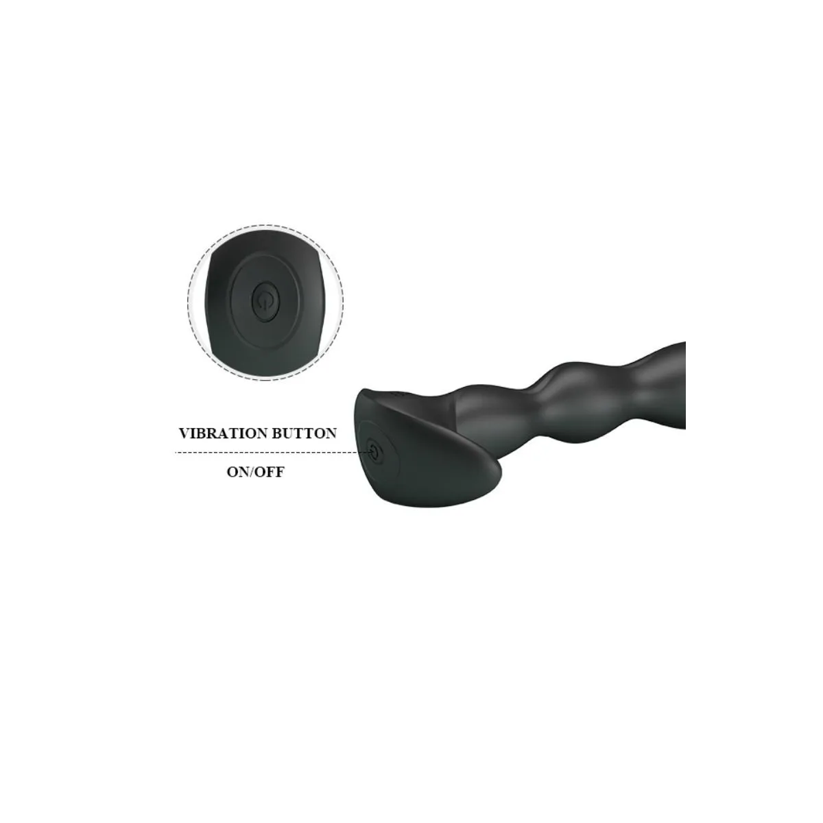 Anal Massager 12 Vibrationsmodi von Pretty Love | Fesselliebe.de