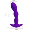 Anal Massager 12 Lila Vibrationsmodi von Pretty Love
