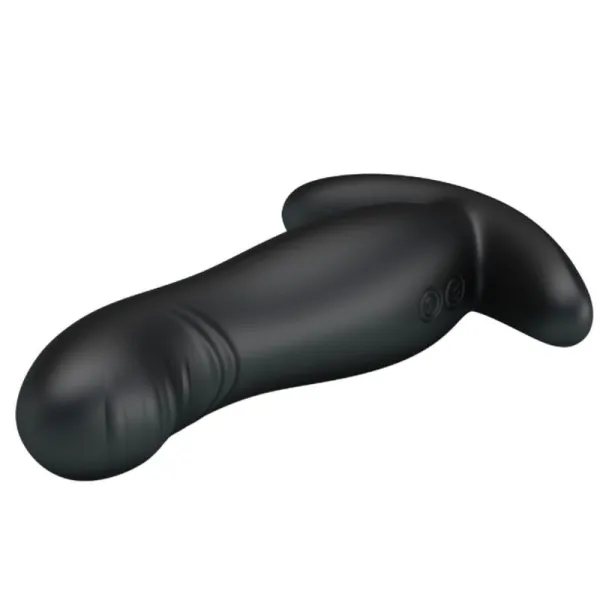 Wiederaufladbares Schwarzes Prostatamassager von Mr Play | Fesselliebe.de