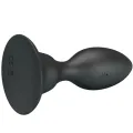 Analstecker mit Vibration, Schwarze mit Fernbedienung von Mr Play